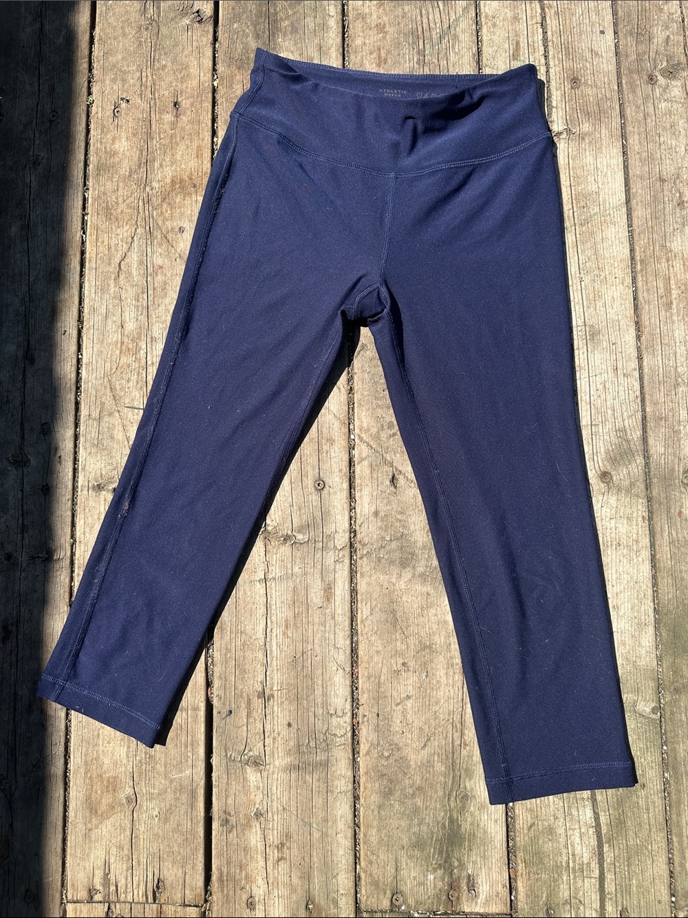 Athletic Works Navy Crop Leggings
